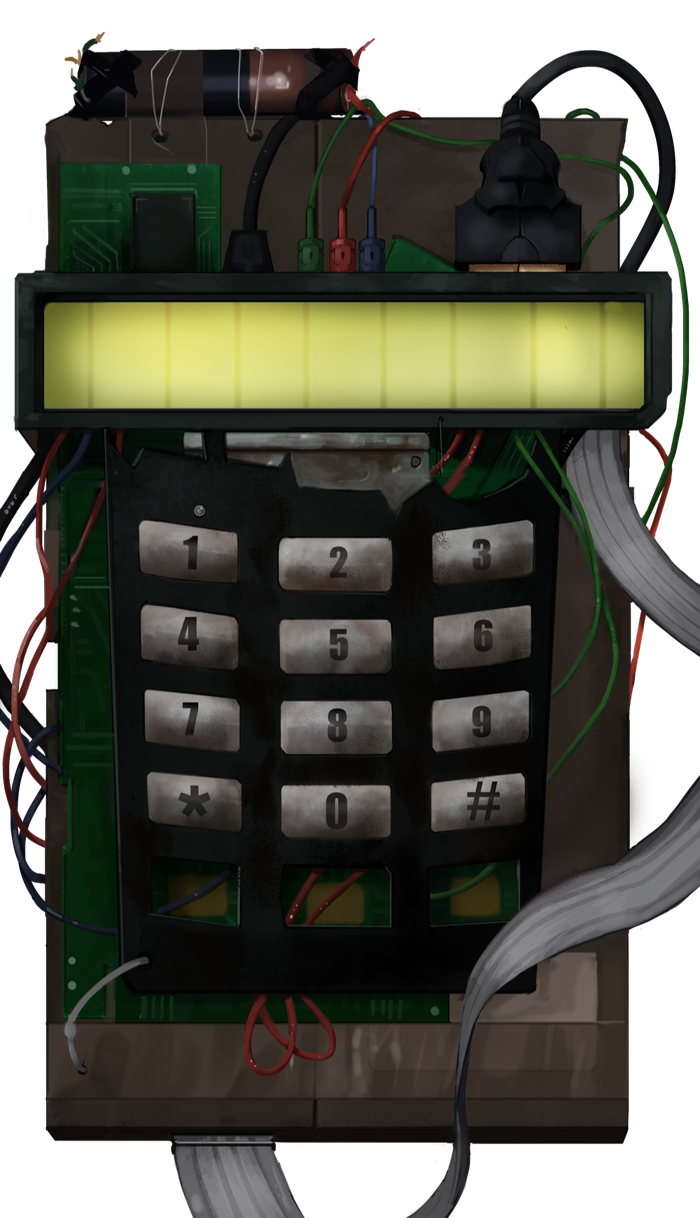 The CS Bomb keypad device